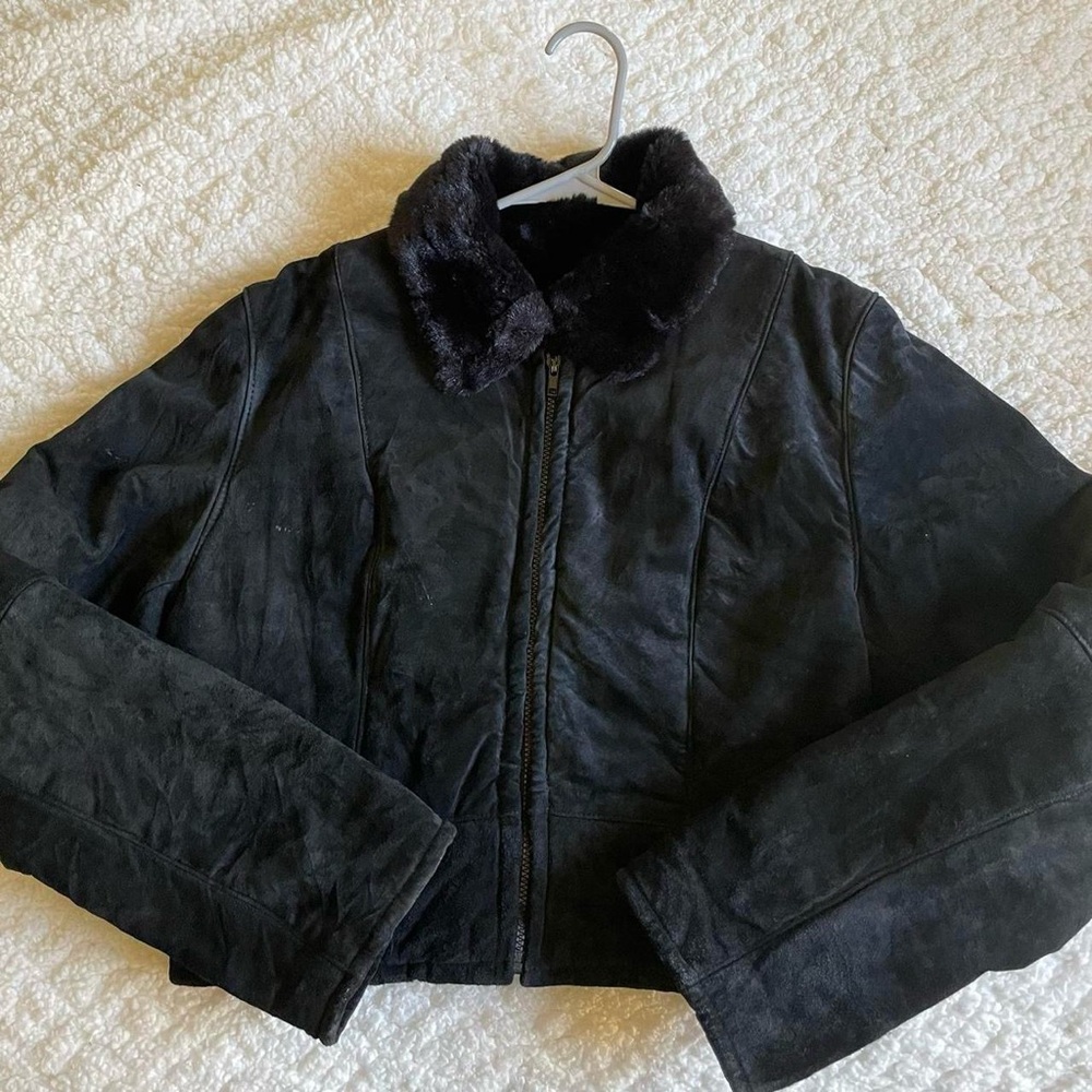 Vintage leather jacket Sin by Morgan Cooper